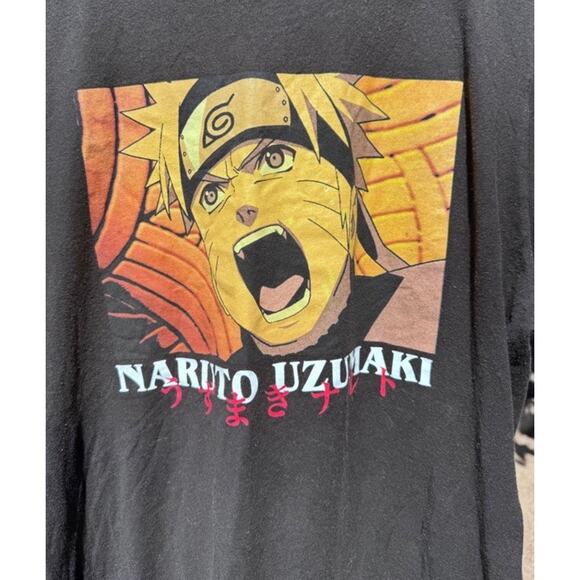 Naruto Shippuden Naruto Uzumaki Graphic Tee Sz M - Picture 2 of 4